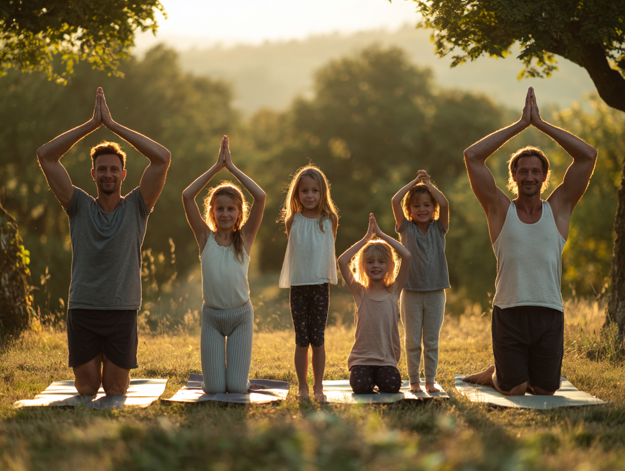 Професійні інструктори йоги працюють з людьми різного віку в затишній студії
